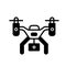 Drone camera Vector Icon easily modify.