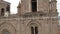 Drone climbs front-right edge of New Cathedral in Cuenca, Ecuador.