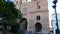 Drone flight over new cathedral in Cuenca Ecuador