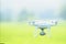 Drone,Flying camera take a photo and video with professional camera takes pictures view of the misty mountains