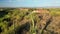 Drone footage flyover the saguaro Cactus in Tucson, Arizona