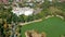 Drone footage of Olimpia Park in Ploiesti City, Romania