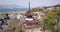 Drone footage of Tahoto Pagoda on Miyajima island, Japan.