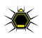 Drone insect icon