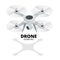 Drone isometric. Drone EPS. Drone quadrocopter 3d isometric illustration. Drone with action camera icon. Drone logo.