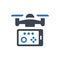 Drone mobile control icon