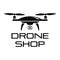 Drone online shop logo, simple style