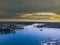 Drone Panoramic Aerial views of Sydney Harbour NSW Australia iron cove bridge