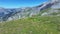 Drone pilot at the top of Mercantour National Park