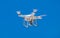 Drone quadrocopter with digital camera