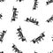 Drone quadrocopter icon seamless pattern background. Quadcopter camera vector illustration on white isolated background.