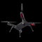 Drone quadrocopter. New tool for aerial photo and video. 3d illustration