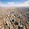 A drone\\\'s panoramic perspective of cities and landscapes revealing the unseen vastness and intricacies of our world