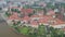 Drone shoot,Aerial View, View, Bird Eye, Road, Garden, Green, Footage, Buildings, River, Wroclaw, Poland, Tumsky Island