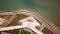 Drone Shot of Baluarte de Santo Domingo in The old town of Cartagena in Colombia