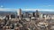 Drone shot of downtown denver colorado