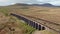 A drone shot of The Ribblehead Viaduct a Grade II listed structure