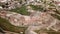 Drone Shot of The San Felipe de Barajas Fort next to an old town of Cartagena