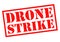 DRONE STRIKE Rubber Stamp