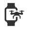 Drone tracking icon