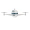 Drone. Unmanned aerial vehicle, vector illustration