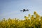 Drone Used For Farming to Collect Plant Data and Increase Crop Yield