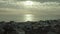 Drone Video - Flying Toward the Ocean at Sunset, Newport Beach, CA - 24fps - 4K