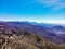 Drone View From Above The Rim of The World Looking Across The San Bernardino Mountains Towards Mounts San Gorgonio and San Jacinto