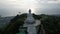 Drone view of the Big Buddha, Thailand.