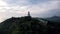 Drone view of the Big Buddha, Thailand.