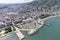 Drone View of Boztepe and Ordu City Center.