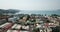 Drone view of the city of Patong, Phuket island.