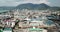 Drone view of the city of Patong, Phuket island.