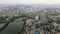 Drone View of Dhaka City. Capital of Bangladesh. Dhaka City Skyline. Cityscape of Dhaka City