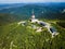 drone view: Lysa mountain summit