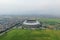 Drone View Stadium Bandung Lautan Api, West Java, Indonesia