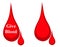 Drop of Blood Donation Logo