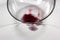 drop of wine with glass goblet. conceptual photo, drink