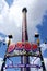 Drop zone tower