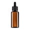 Dropper bottle, brown glass cosmetic eyedropper mockup