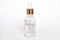 Dropper glass Bottle Mock-Up wth hyaluronic acid on white background, beauty serum