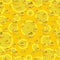 Drops on beer background. Oktoberfest design. Seamless pattern.