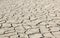 Drought barren cracked soil textured background, global warming