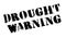 Drought Warning rubber stamp