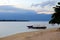 Drowned boat near gili meno