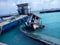 Drowned boat at Vilingili Jetty