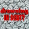 Drowning in Debt Words Dollar Sign Background Bankruptcy