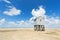 Drowning house at the beach