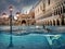 Drowning Venice. Surreal conceptual artwork. Photo manipulation.