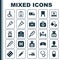 Drug Icons Set. Collection Of Pellet, Surgical Bag, Nanny And Other Elements. Also Includes Symbols Such As Pills, Pill